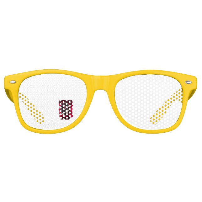 Men/Women Gorilla Boss Lessons Learn Sunglasses Partybrille (Vorderseite)