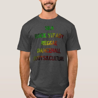 Men Women Jamaica Reggae Music Dancehall Reggae T-Shirt