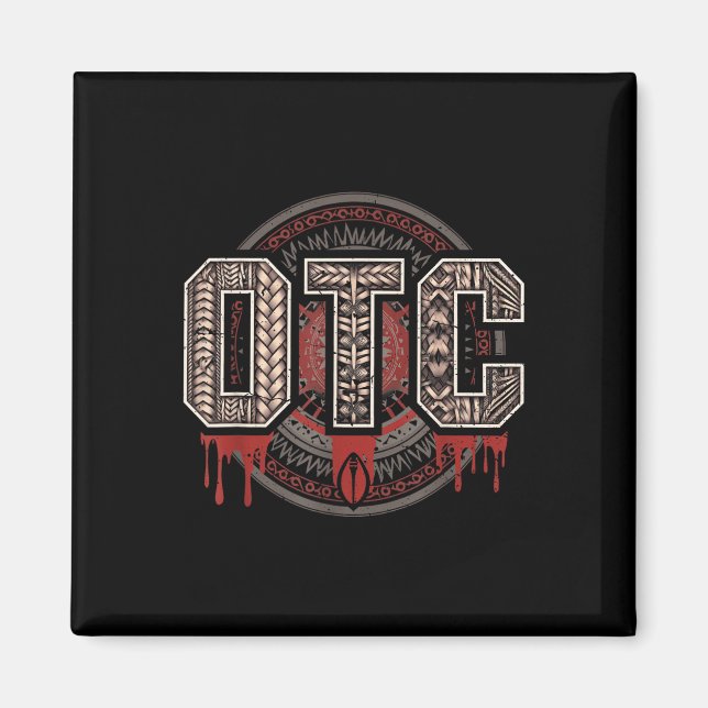 Men Women Kids Otc Bloodline Wrestling Roman Fan m Magnet (Vorne)