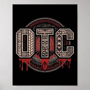 Men Women Kids Otc Bloodline Wrestling Roman Fan m Poster