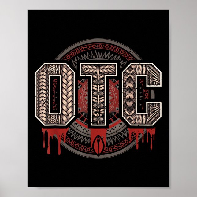 Men Women Kids Otc Bloodline Wrestling Roman Fan m Poster (Vorne)