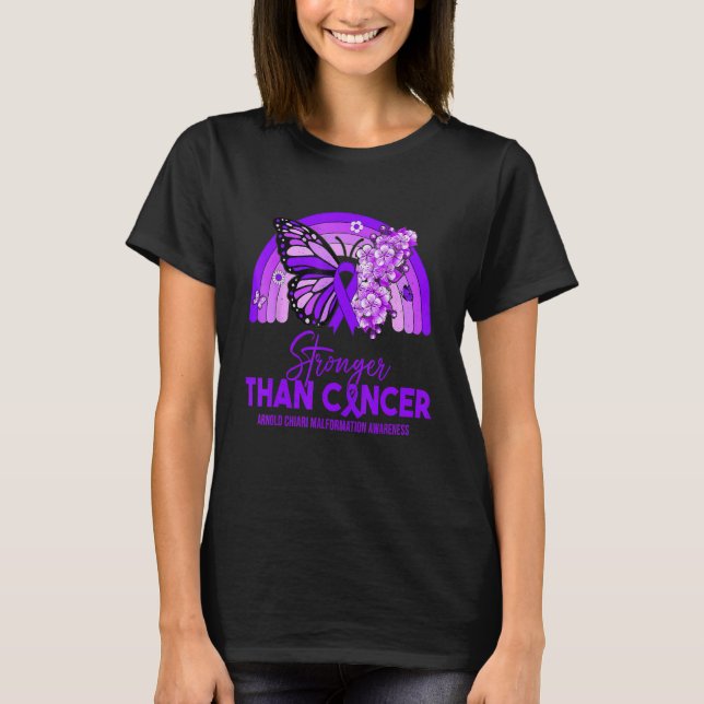 Men Womens Stronger als Arnold Chiari Malformatier T-Shirt (Vorderseite)