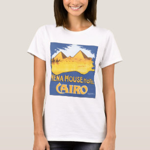 Mena House Hotel Kairo Vintage-Reiseposter T-Shirt
