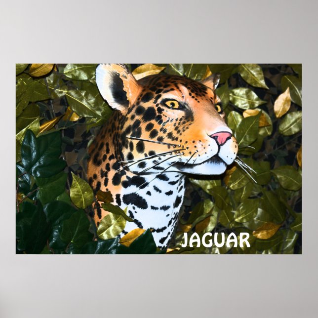 MENACING JAGUAR POSTER (Vorne)