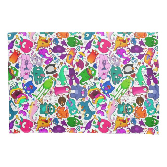 Menagerie Pillowcase Kissenbezug (Vorderseite)