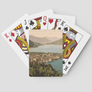 Menaggio III, See Como, Lombardei, Italien Spielkarten