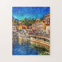 Menaggio on Como Lake, Italy Puzzle