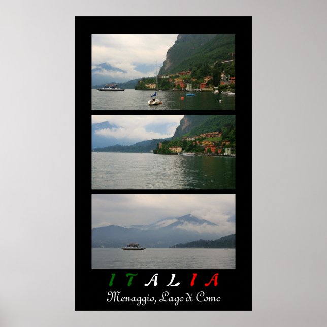 Menaggio Poster (Vorne)