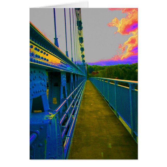 Menai-Hängebrücke (Vorne)