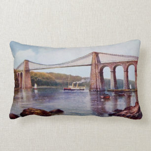 Menai Hängebrücke-Kissen Lendenkissen