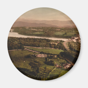 Menai Strait, Bangor, Wales Magnet