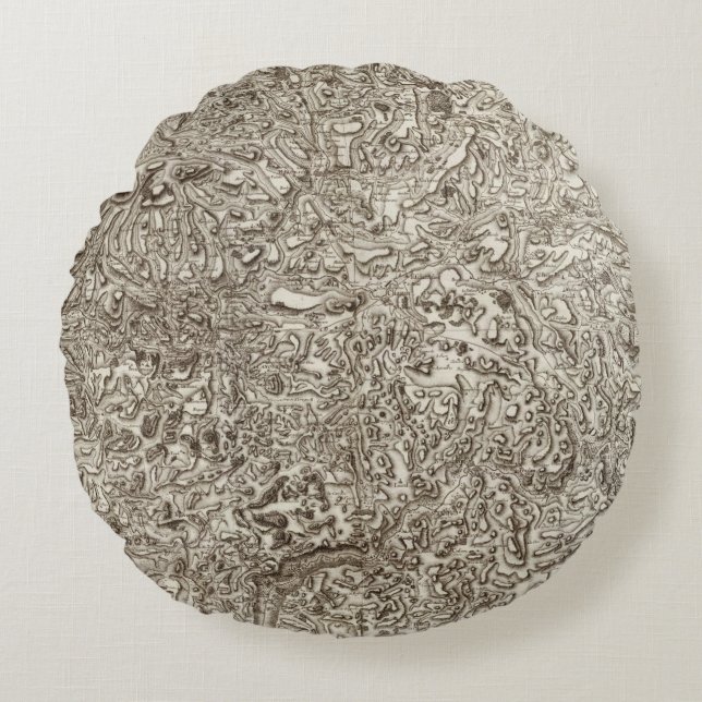 Mende Rundes Kissen (Vorderseite)