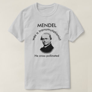 Mendel Crossed Polliniert T-Shirt