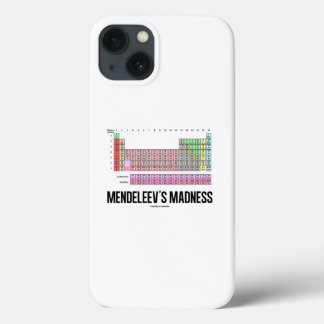Mendelejews Wahnsinn Periodische Elementübersicht Case-Mate iPhone Hülle