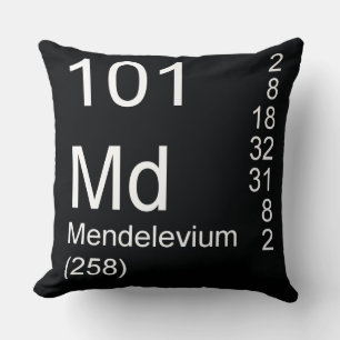 Mendelevium Kissen