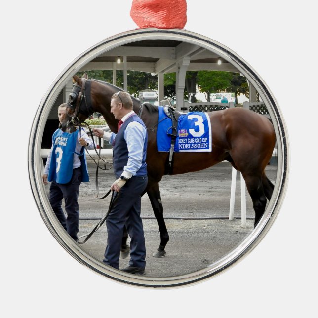 Mendelssohn Ornament Aus Metall (Vorne)