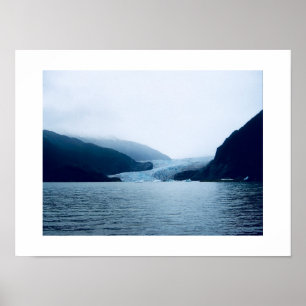 Mendenhall Glacier Alaska Color Fotografie Poster