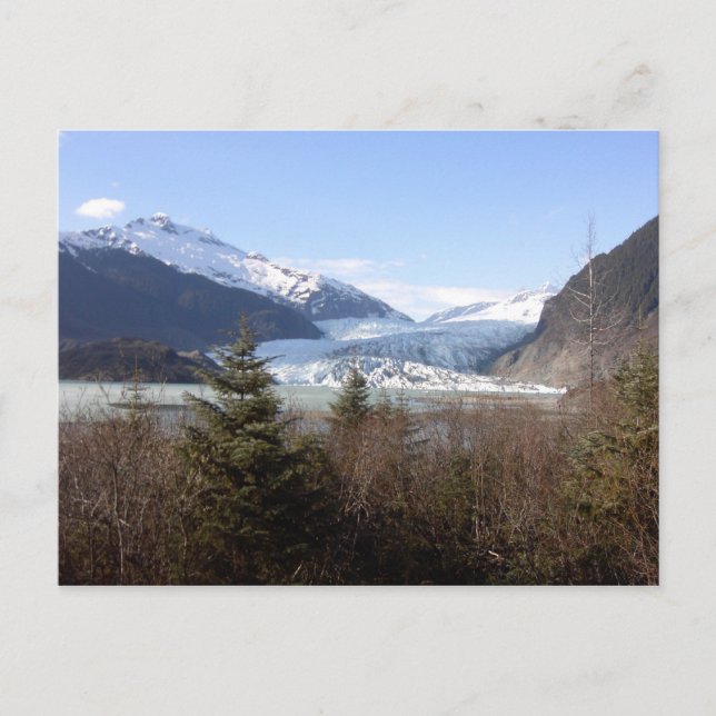 Mendenhall Glacier, Alaska Postkarte (Vorderseite)