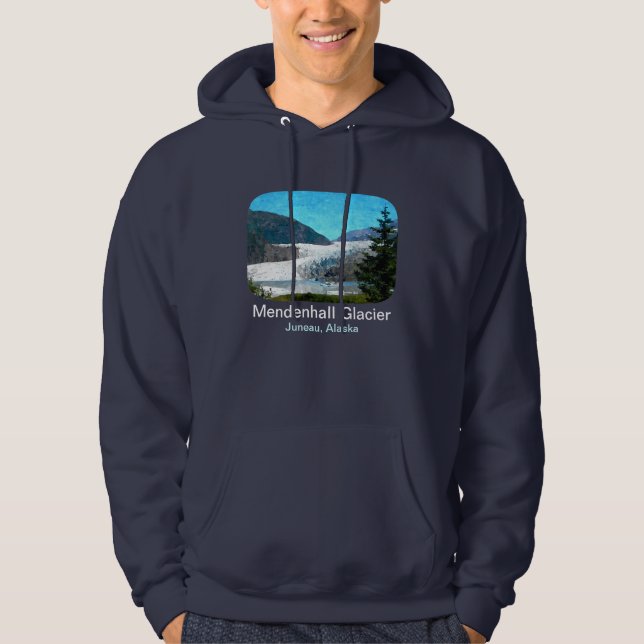 Mendenhall Glacier Hoodie (Vorderseite)