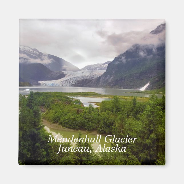 Mendenhall Glacier Juneau Alaska Magnet (Vorne)