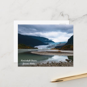 Mendenhall Glacier, Juneau, Alaska Postcard Postkarte