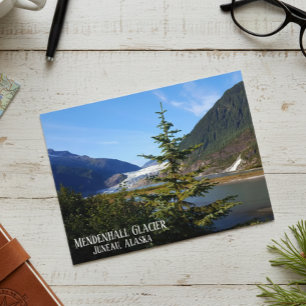 Mendenhall Glacier Juneau Alaska Postkarte