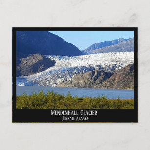 Mendenhall Glacier Juneau Alaska Postkarte
