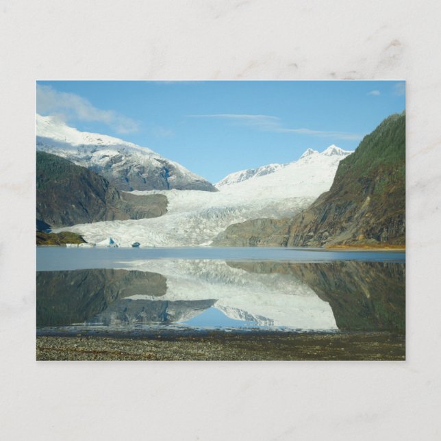 Mendenhall Glacier Postkarte (Vorderseite)