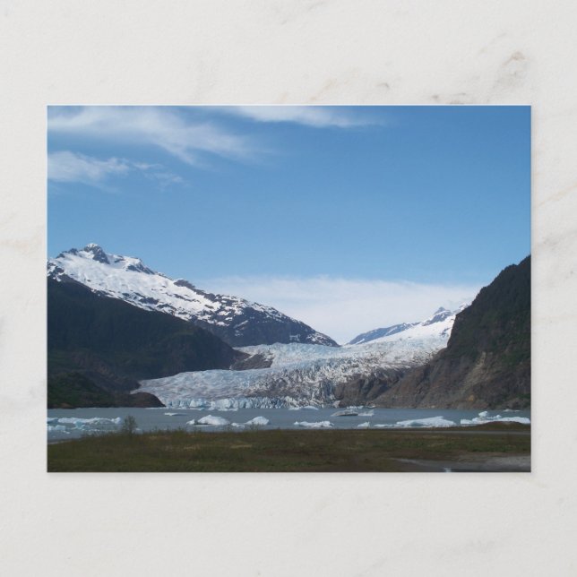 Mendenhall Glacier Postkarte (Vorderseite)