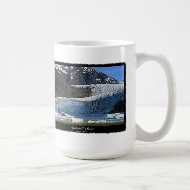 Mendenhall Gletscher/Alaska-Andenken Tasse (Rechts)