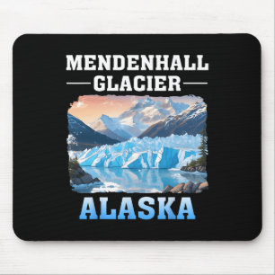 Mendenhall-Gletscher Alaska Outdoor-Wandern Campin Mousepad