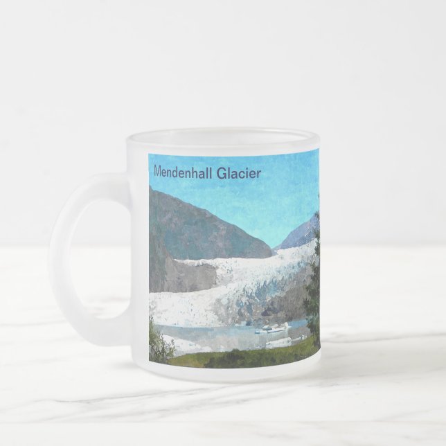Mendenhall-Gletscher Mattglastasse (Links)