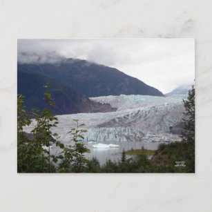 Mendenhall Gletscher-Postkarte Postkarte