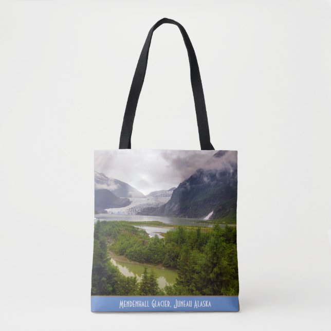Mendenhall Gletscher, Schulter-Tasche Juneau AK (Vorderseite)