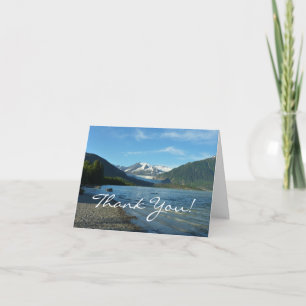 Mendenhall See Juneau Alaska Landschaft Dankeskarte