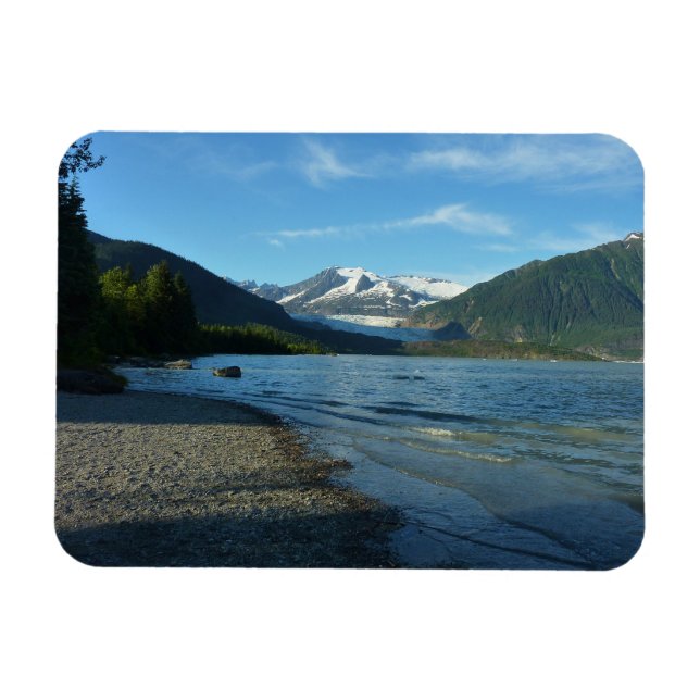 Mendenhall See Juneau Alaska Landschaft Magnet (Horizontal)