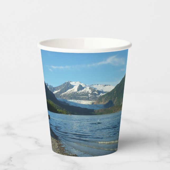Mendenhall See Juneau Alaska Landschaft Pappbecher (Links)