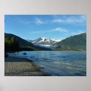 Mendenhall See Juneau Alaska Landschaft Poster