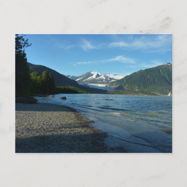 Mendenhall See Juneau Alaska Landschaft Postkarte (Vorderseite)