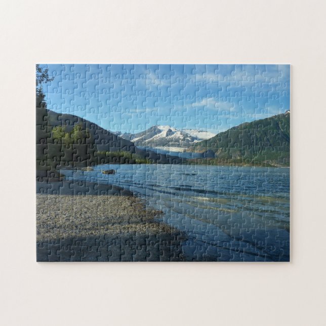 Mendenhall See Juneau Alaska Landschaft Puzzle (Horizontal)