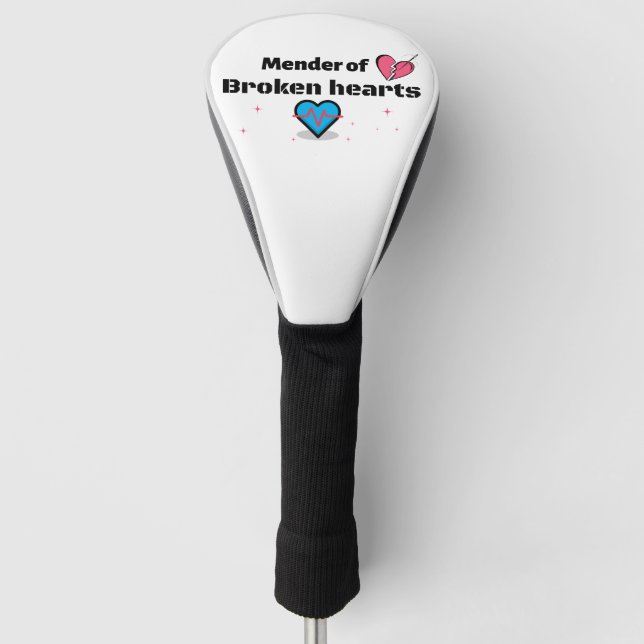 Mender of Broken Hearts Golf Headcover (Vorderseite)