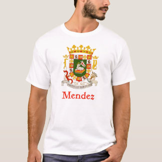 Mendez-Schild von Puerto Rico T-Shirt