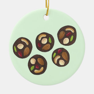 Mendiants French Chocolates Chocolatier Keramik Ornament