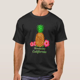 Mendocino California Ca Ananas T-Shirt