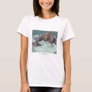 Mendocino California Coast Seascape; Druck, T - Sh T-Shirt