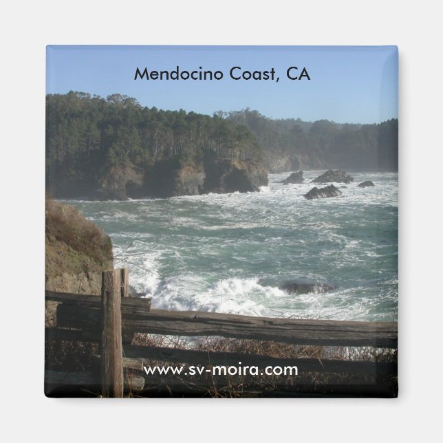 Mendocino Coast, CA Magnet (Vorne)
