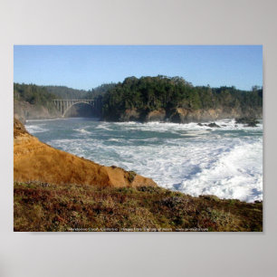 Mendocino Coast, Kalifornien Poster