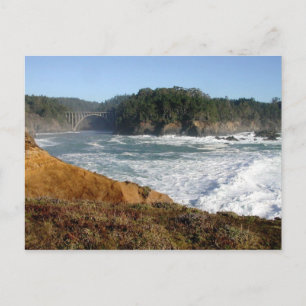 Mendocino Coast, Kalifornien Postkarte