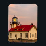 Mendocino Lighthouse Sunset Magnet<br><div class="desc">Hallo ! Hoffe,  dass dir dieses Foto,  das ich genommen habe! Füge deinen eigenen Text hinzu und Karo meine Shops für mehr!</div>
