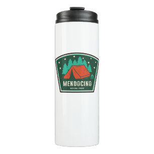 Mendocino National Forest Camping Thermosbecher